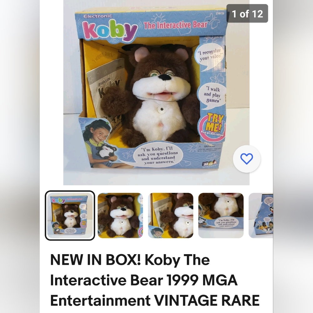 Koby interactive bear